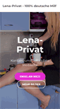 Mobile Screenshot of lena-privat.com
