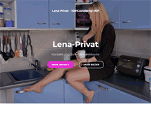 Tablet Screenshot of lena-privat.com
